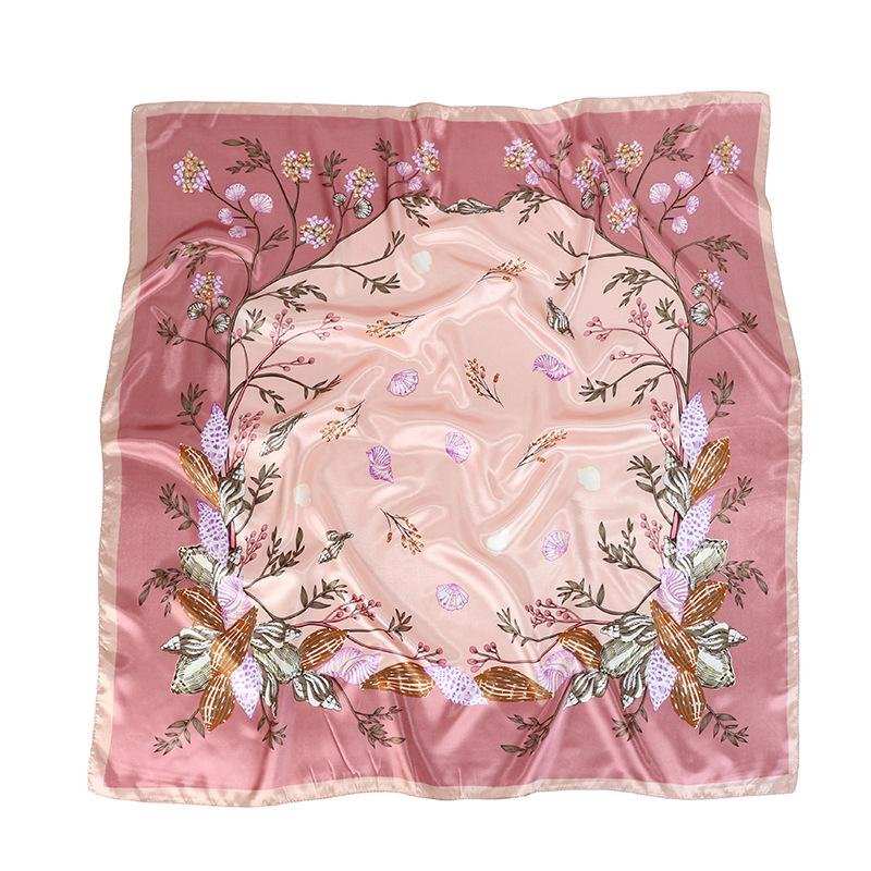 High-quality Luxurious Silk Scarves Headband Scarfs Neck Scarf For Women Chain Silk Scarf Women's Decorative Shawl