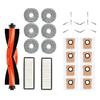 A65T-For Xiaomi Robot Vacuum X20+/ X20 Plus Accessories Dust Bag Mop Cloth Main Side Brush Hepa Filter Replacement Parts