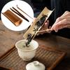 3pcs Tea Ceremony Utensil Tools Set Chinese Tea Tool Set Natural Tools Tea Scoop Spoon Tongs