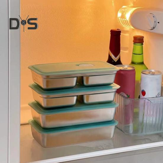 Ланч-бокс с двумя отделениями Контейнеры для закусок Многоразовые контейнеры для приправ с крышками для закусок Соусы Дипы Кемпинг Путешествия