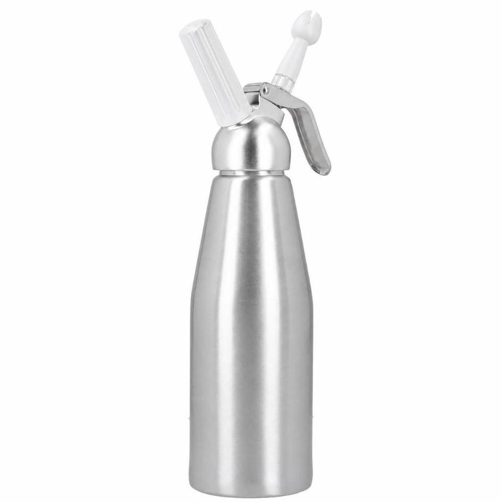 3 Decorating Nozzles\ Cream Whipper Aluminum Cream Maker Homemade Gourmet Dessert