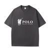 D06-111 MINISO 2026 Лето POLO SPORT Классический Логотип Мужчины Женщины 100% Хлопок Футболка Повседневный Короткий Рукав Круглый Вырез Топ