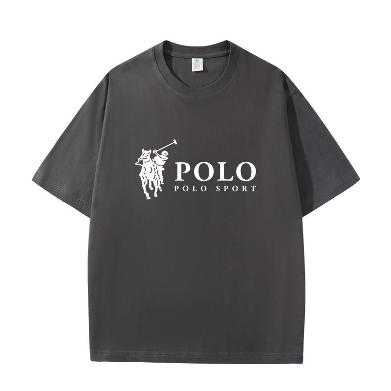 D06-111 MINISO 2026 Лето POLO SPORT Классический Логотип Мужчины Женщины 100% Хлопок Футболка Повседневный Короткий Рукав Круглый Вырез Топ