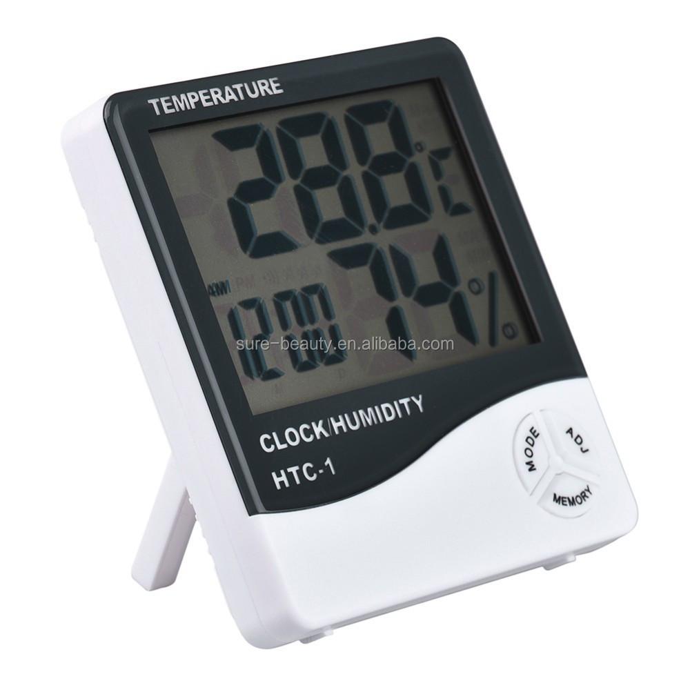 Private Label Hydrometer with Clock Humidity Temperature for Eyelash Extension