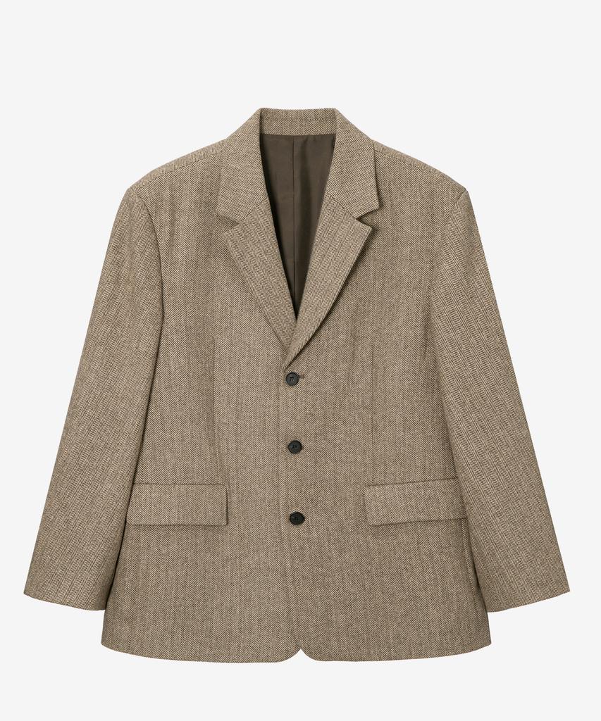 Mindbridge [Couture] Свободный пиджак в елочку