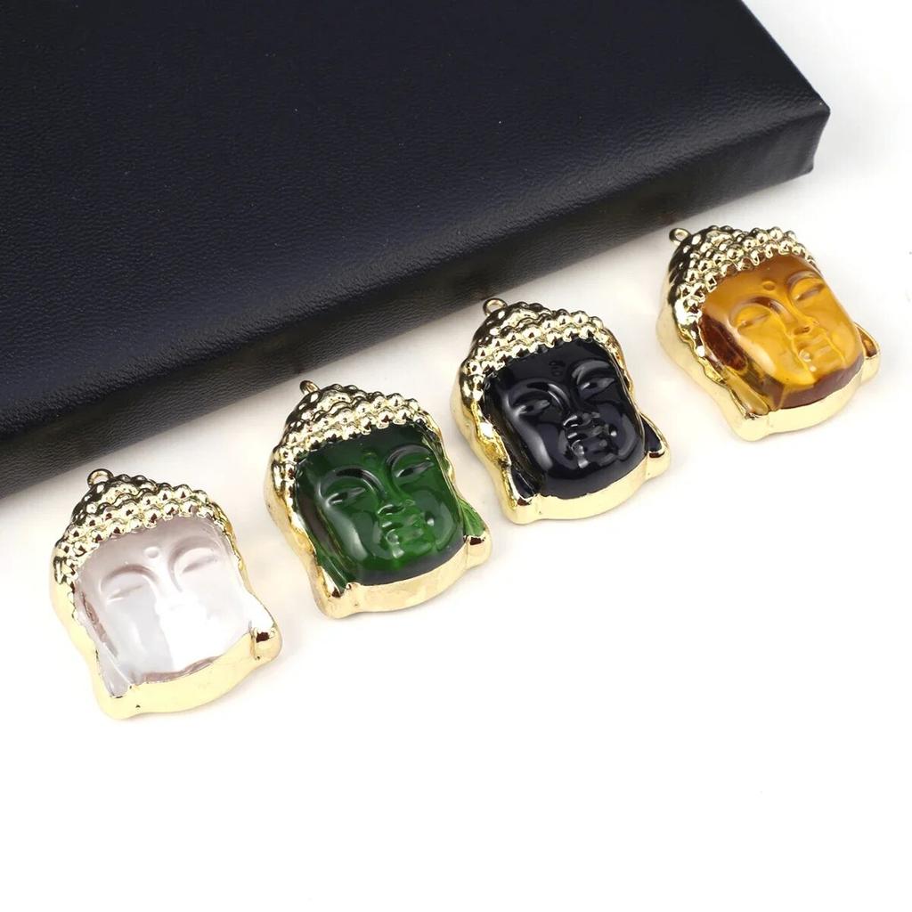 Necklace Pendant Natrual Stone Agates/Ametrine/Green Aventurine Pendant For Jewelry Making DIY Necklace Bracelet Accessory