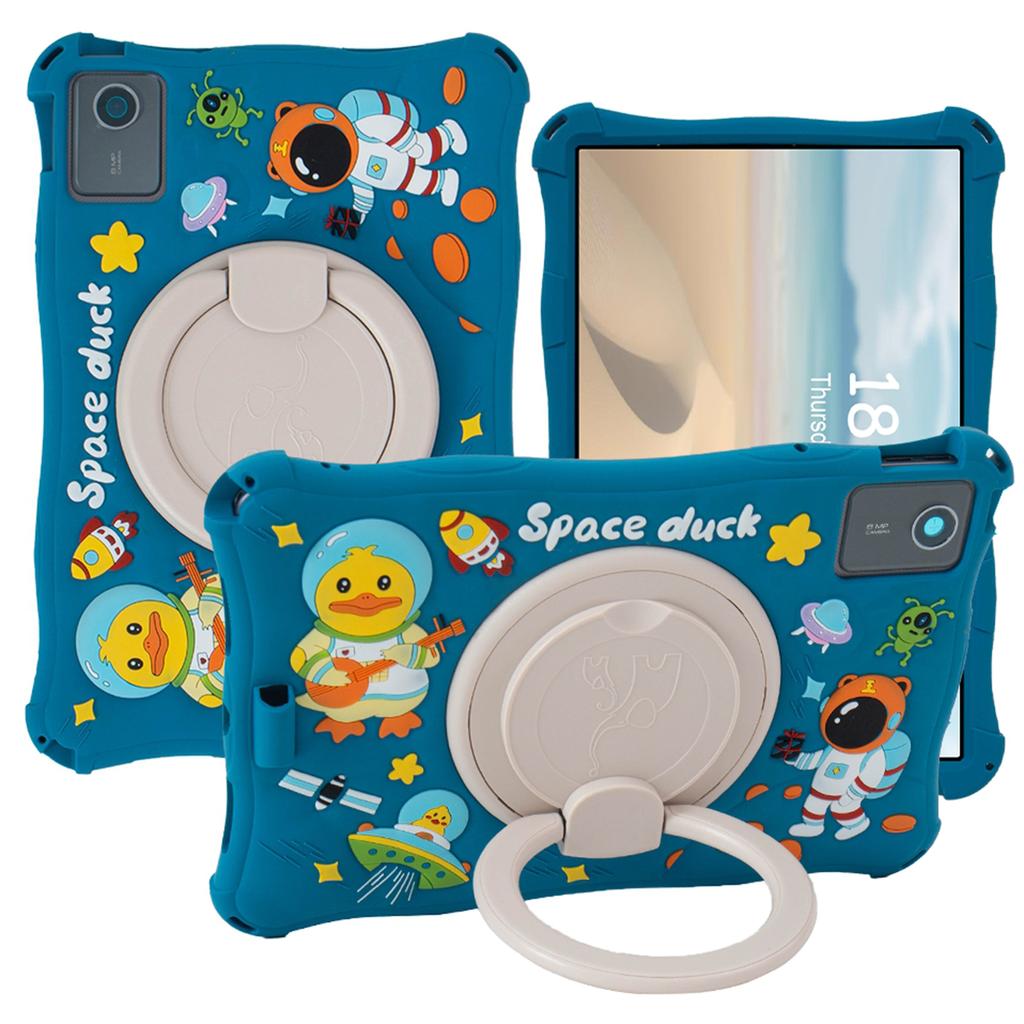 Для Lenovo Tab M11 TB330FU/331FC/Xiaoxin Pad 11 2024 Чехол Подставка Мультяшный Силиконовый Чехол для Планшета