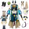 Game   Kirara Cosplay Costume Wig Cat Ears Tail Shoes Accessories Full Set Anime Halloween Costume For Women XXXL