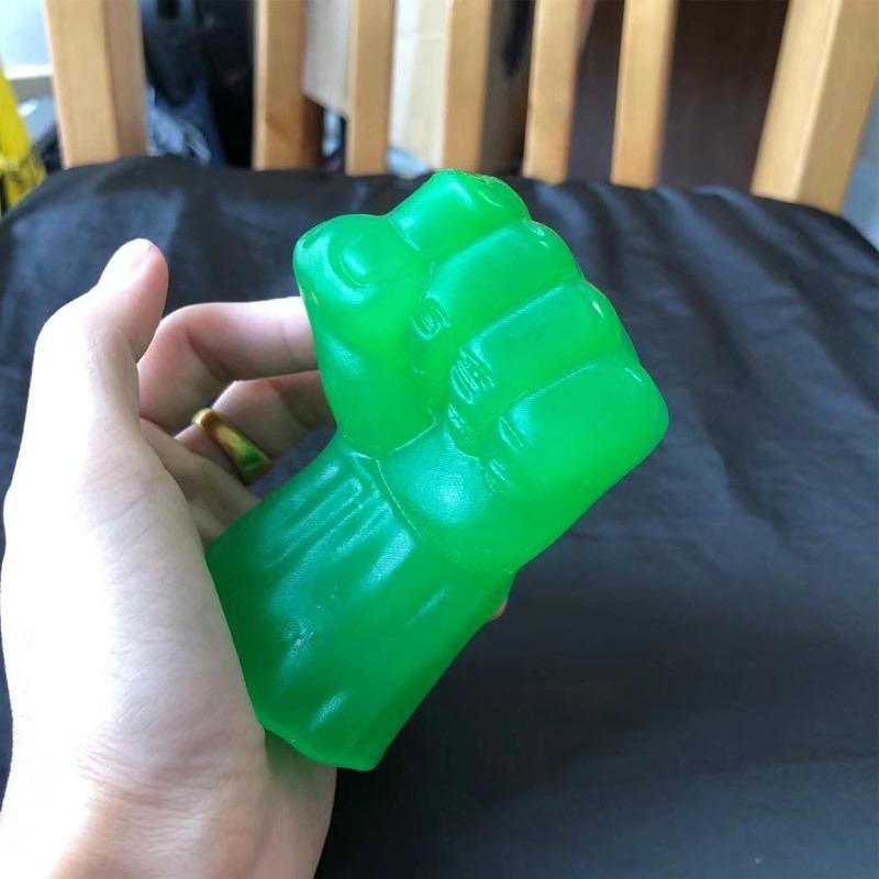 1 шт. 3D большой кулак силиконовая форма для глины, гипса, форма для свечи, силиконовая форма для мыла ручной работы для украшения дома