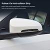 PRTZU1 4Pcs Rubber Anti Collision Strip Car Door Rearview Mirror Protector Stickers For Alfa Romeo Giulia Stelvio Giulietta 156 159 147