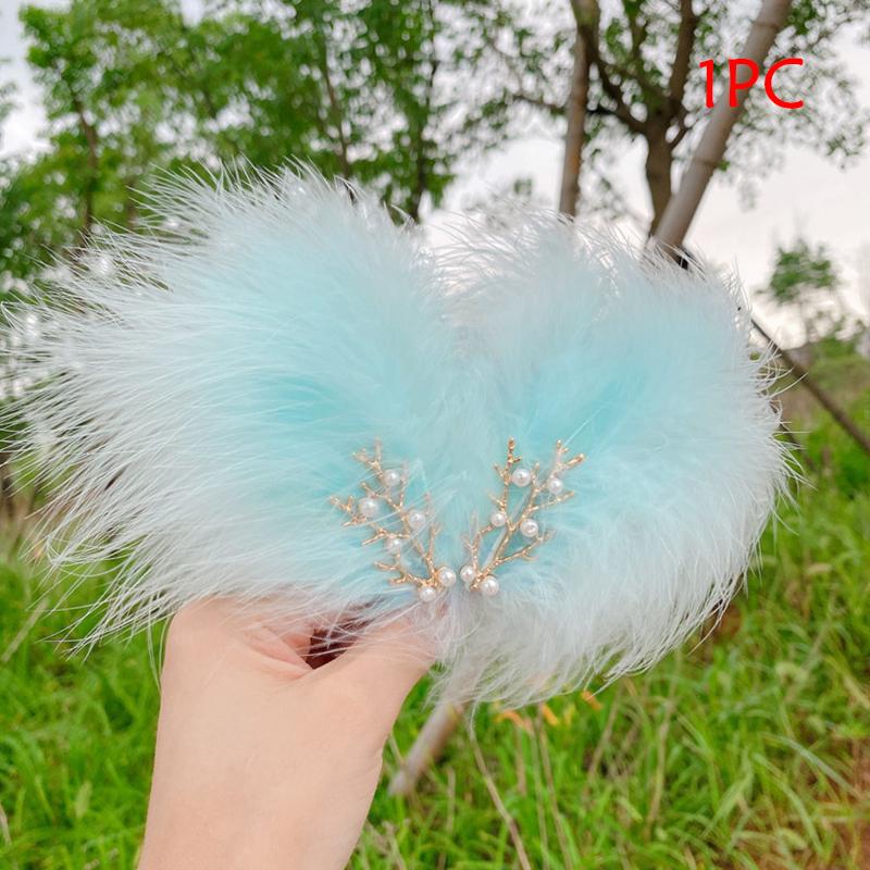 1 шт. Белое перо феи боковая заколка новая заколка для волос аксессуар для волос для девочки украшения для волос свадебная шпилька тиара заколки