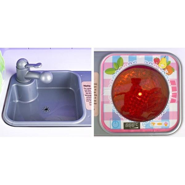 Детские близнецы на доске, кухонные игры с водой, розовые, популярные корейские игрушки