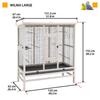 Ferplast Wilma Large FSC Wooden Bird Aviary