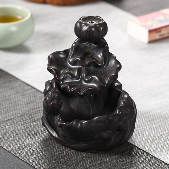 Красиво водопад курильница спокойные эмоции керамическое украшение