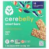 Cerebelly Smart Bars, органические детские батончики, яблоко и капуста, 5 батончиков, 0,84 унции (24 г) Каждый