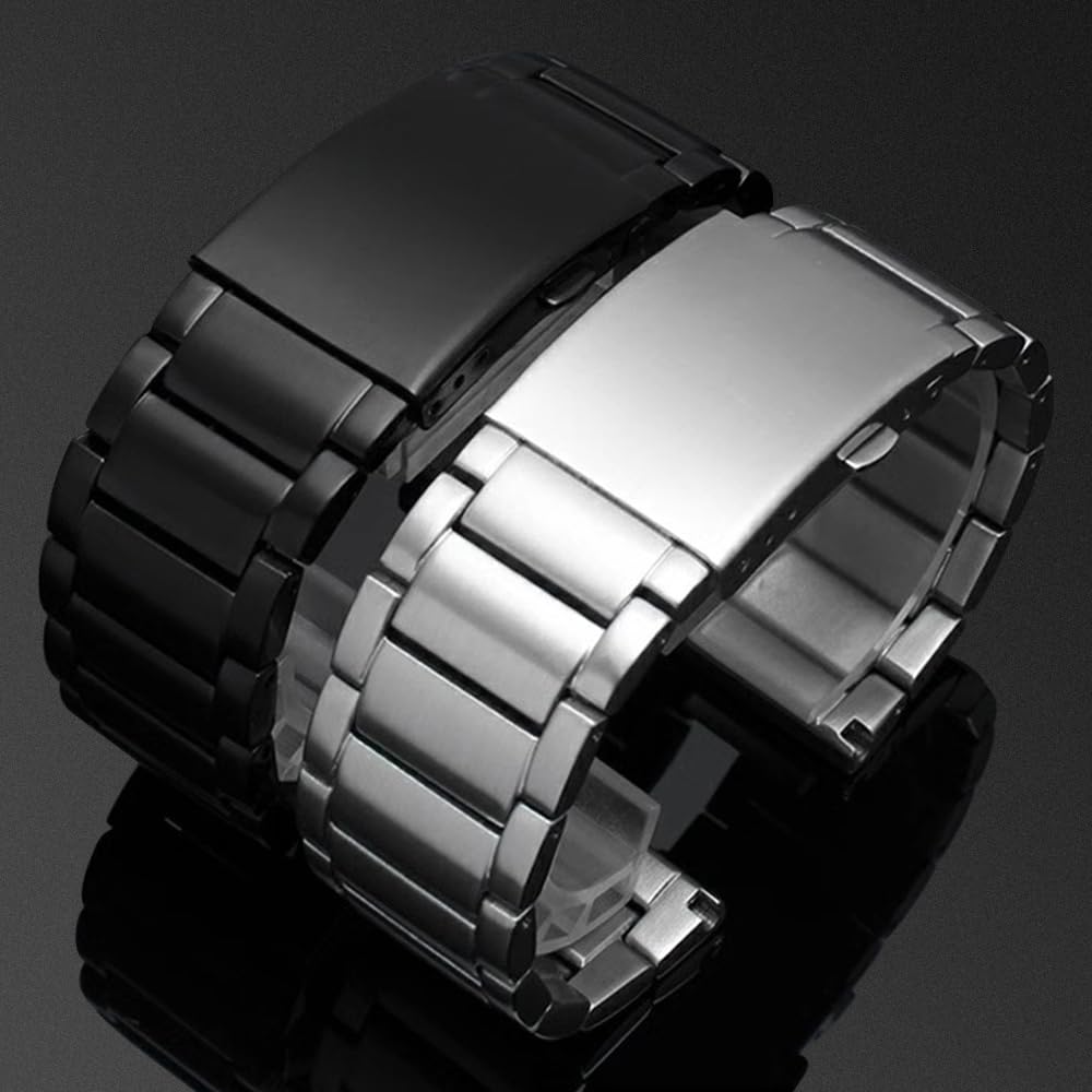 Сменный ремешок ZHUOLEI для часов Diesel, 22 мм, 24 мм, 26 мм, 28 мм, металлический ремешок из нержавеющей стали, включает 3 пружинных стержня, инструмент для снятия и коробку