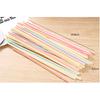 100 шт./компл. изогнутые пластиковые соломинки для коктейлей, вечеринок, свадеб и дней рождения