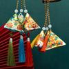 Dragon Year Zongzi Sachet Pendant Dragon Boat Festival Iye Wormwood Sachet Mosquito Repellent Sachet Triangle Zongzi Gift Box Hanging Blessing Bag