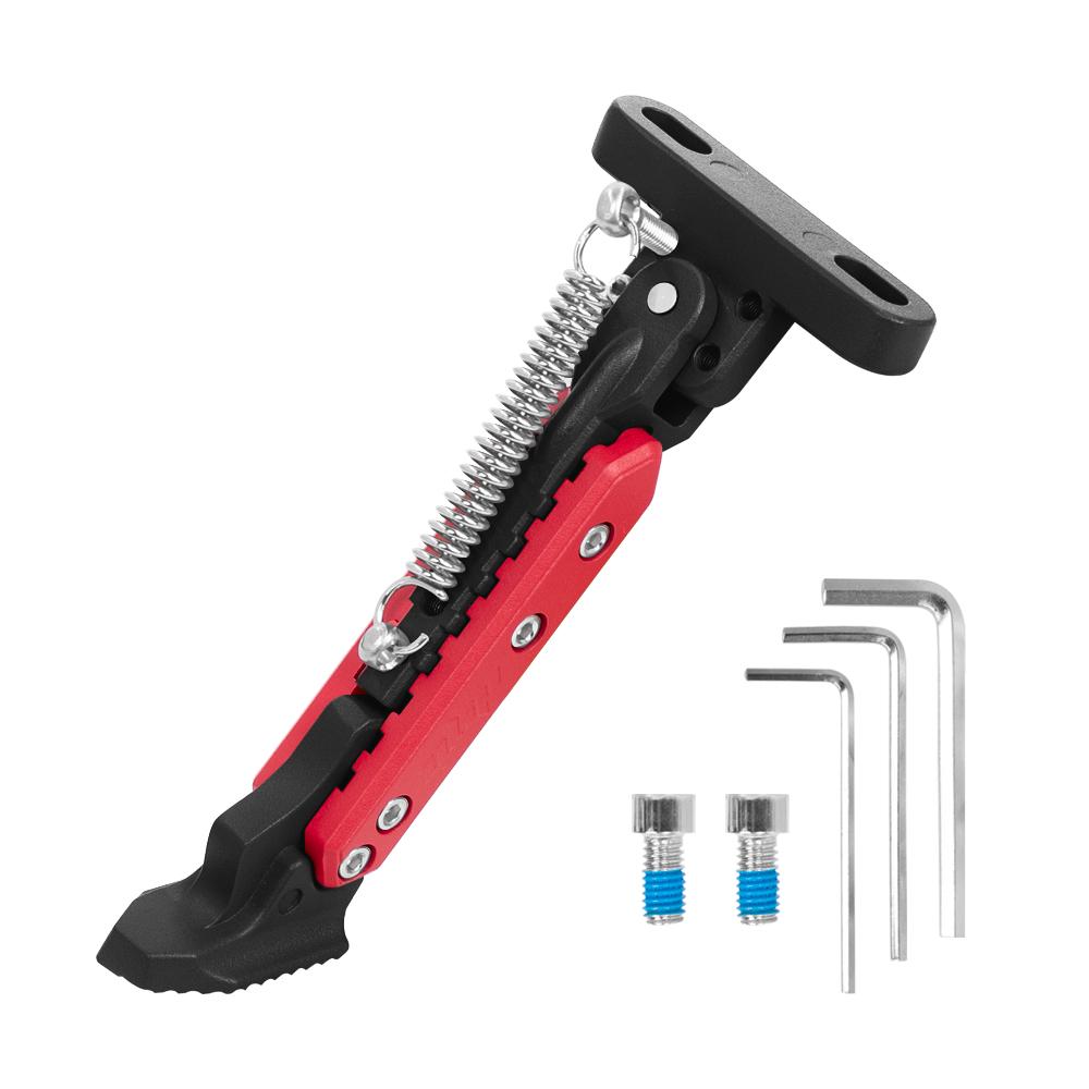 Adjustable Height Modified Kickstand for Ninebot ZT3 ZT3 Pro Electric Scooter Aluminum Alloy Foot Support Side Parking Stand