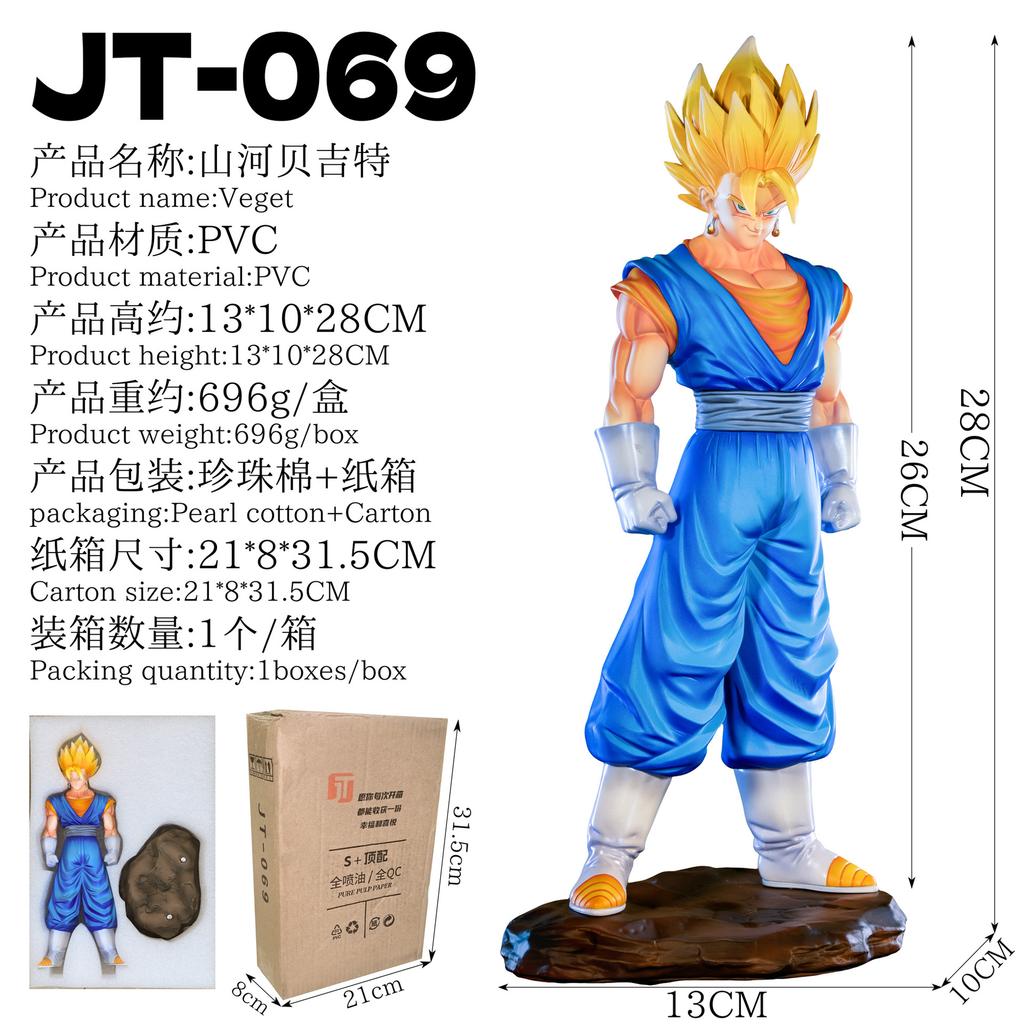 Новые фигурки аниме Jt Studio Dragon Ball Ssj4 Сон Гоку Фигурки Супер Сайян Гоку Клин Тракс Статуя Коллекция Модель Игрушки Подарки