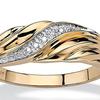 Engagement Ring Two-tone Wear Resistant Elegant