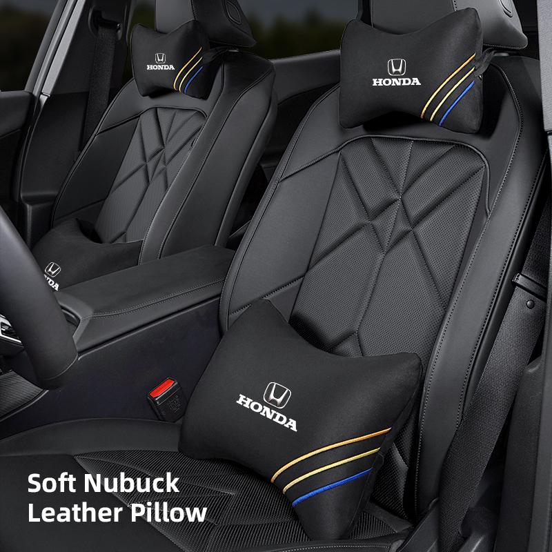 Soft Comfortable Car Neck Pillow Headrest Waist Cushion For Honda Civic Accord Crosstour Spirior Odyssey Avancier UR-V Sienna BI2
