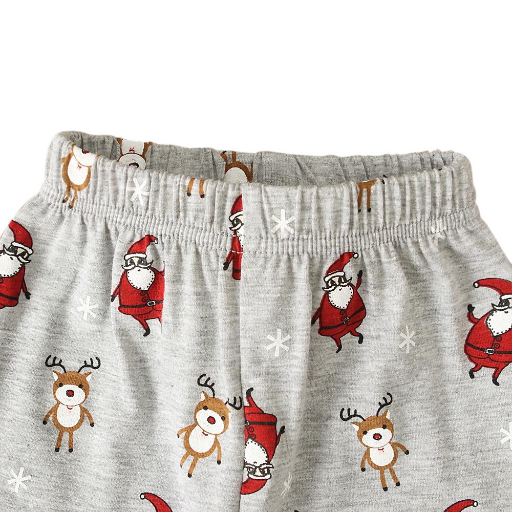 Baby Kids Boys Girls 2PCS Pajamas Suit Santa Claus Shirt and Pants Christmas Clothes for 1-6 Years