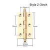 Window Accessories Door Hinges 3.5inch Furniture Hardware Cross Hinge  Cabinet Cupboard Window Door