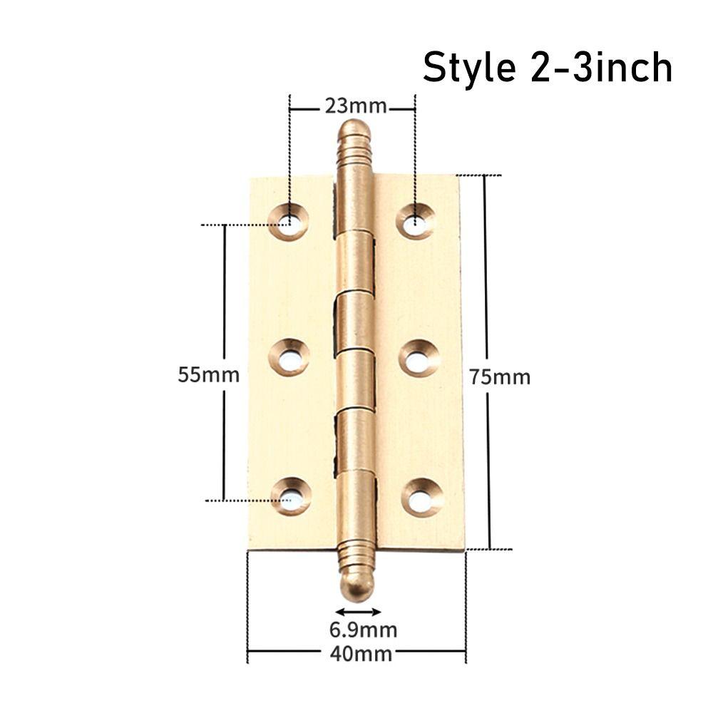 Window Accessories Door Hinges 3.5inch Furniture Hardware Cross Hinge  Cabinet Cupboard Window Door