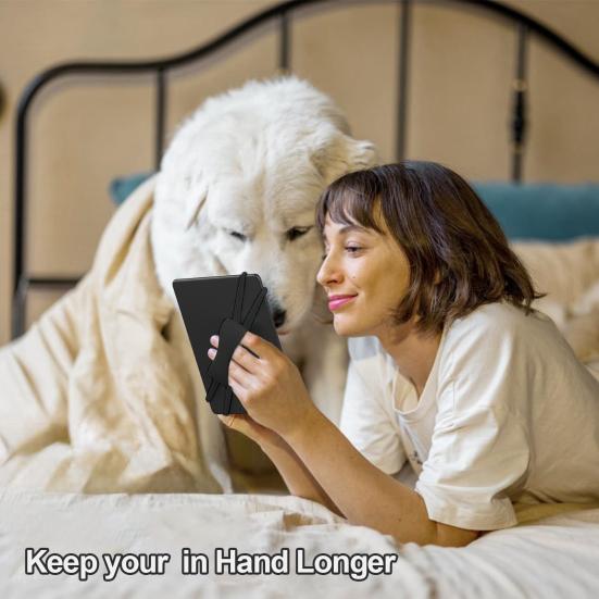 Силиконовый ремешок для планшетов Kindle, универсальный, высокоэластичный, безопасный, легкий, держатель для электронных книг, аксессуары Kindle