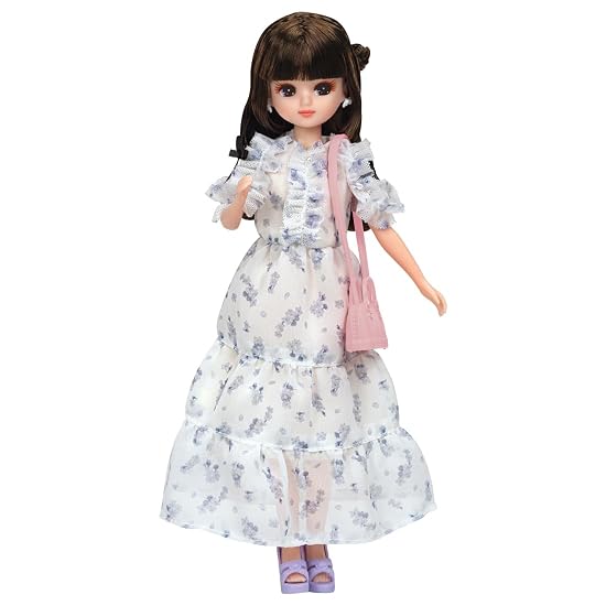 TAKARA TOMY Licca-chan Doll LD-15 Petit Blossom Dress-up Pretend Play Toy Ages 3 and up