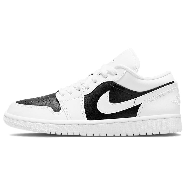 Женские кроссовки Air Jordan 1 Low Panda Белый Черный DC0774-100