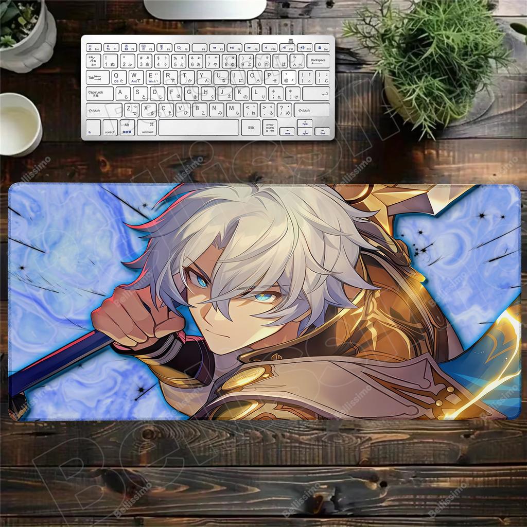 Anime Mouse Pad Honkai Star Rail Game Computer PC Accessories Decorate desktop Mousepads Edge Natural Rubber Keyboard Desk Mat