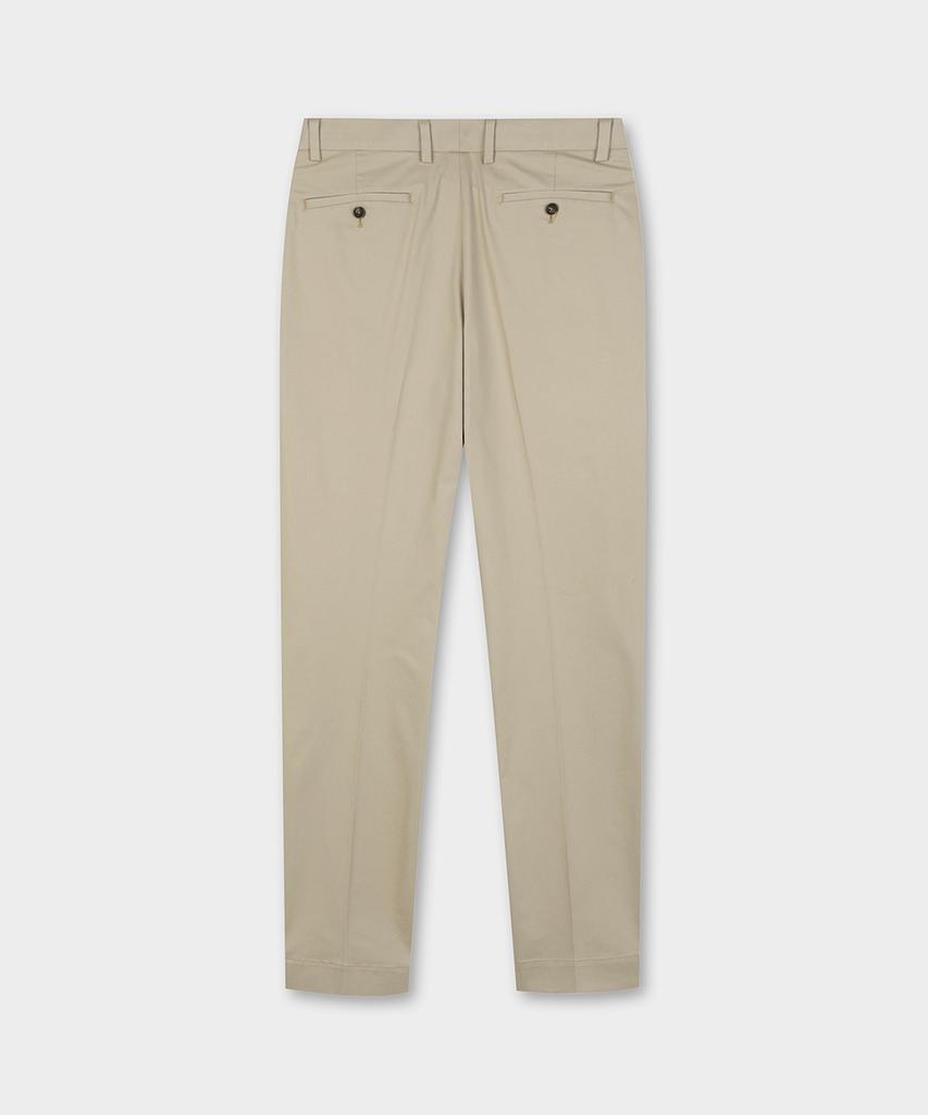 BROOKS BROTHERS Slim Fit Cotton Stretch Advantage Chino (British Khaki) (Bbpcmfz501)