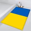 Прикроватный коврик для входа в спальню, ванной U-Украина Пол Синий Декор Коридор Коврик для двери Флаг Желтый Ковер Гостиная Балкон