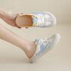 Spring new flat slippers female student non-slip board shoes casual half slippers
