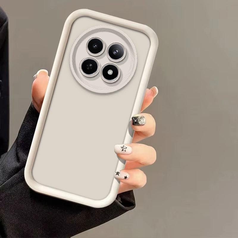Для Realme 12 Plus 12X 12 Lite Чехол Полный Комплект Матовый Противоударный Мягкий Силиконовый Бампер Чехол Для Телефона Realme 12 Pro Plus
