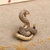 Vintage Copper Snake Ornament Decorations Tea Pet Antique Animal Boa Figurines Miniatures Home Decor Accessories For Living Room