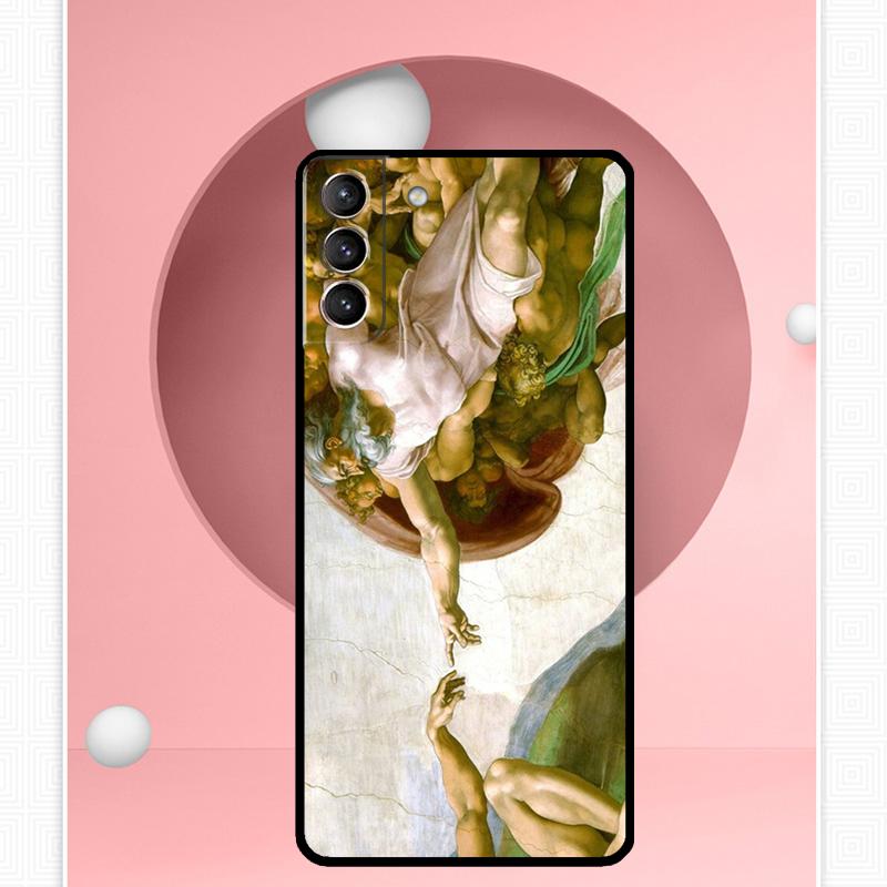 Чехол Renaissance Art Paint для Samsung Galaxy S22 S23 S24 Ultra Note 20 10 S8 S9 S10 Plus S21 S20 FE, мягкий чехол