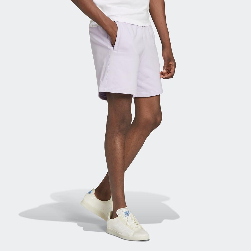 Adidas Мужские шорты Originals с трилистником и кулиской, светло-фиолетовые HF6356