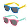 Round Kids Sunglasses Silicone Flexible Safety Children Sun Glasses Fashion Boys Girls Outdoors Shades Eyewear UV400