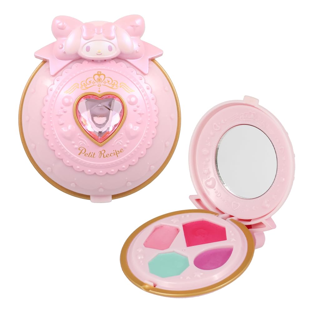 Палетка теней для век Petit Recipe x Sanrio Characters My MelodyKuromiCinnamoroll Косметика Sanrio Макияж Тени для век Shobido (Моя мелодия)