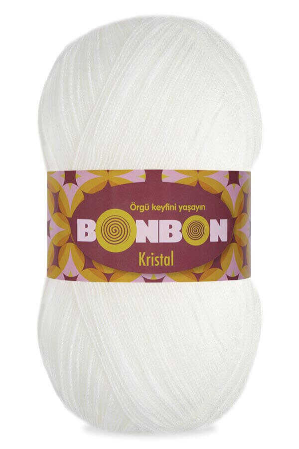 Трикотажная пряжа Bonbon Kristal Fiber Making, 4 шарика -39 вариантов цвета 475 метров 100 г - Пряжа для ручного вязания - Жизнь - Ванна - Мягкий душ - Акрил - Четыре сезона - Сделай сам