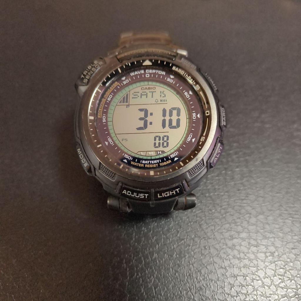 Б/у Мужские часы CASIO PROTREK Titanium