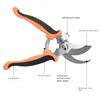 Garden Pruners Pruner High Quality Steel Rust Proof Non Stick Labor-saving Spring Secateurs Comfortable Handle Sharp Blade Edge