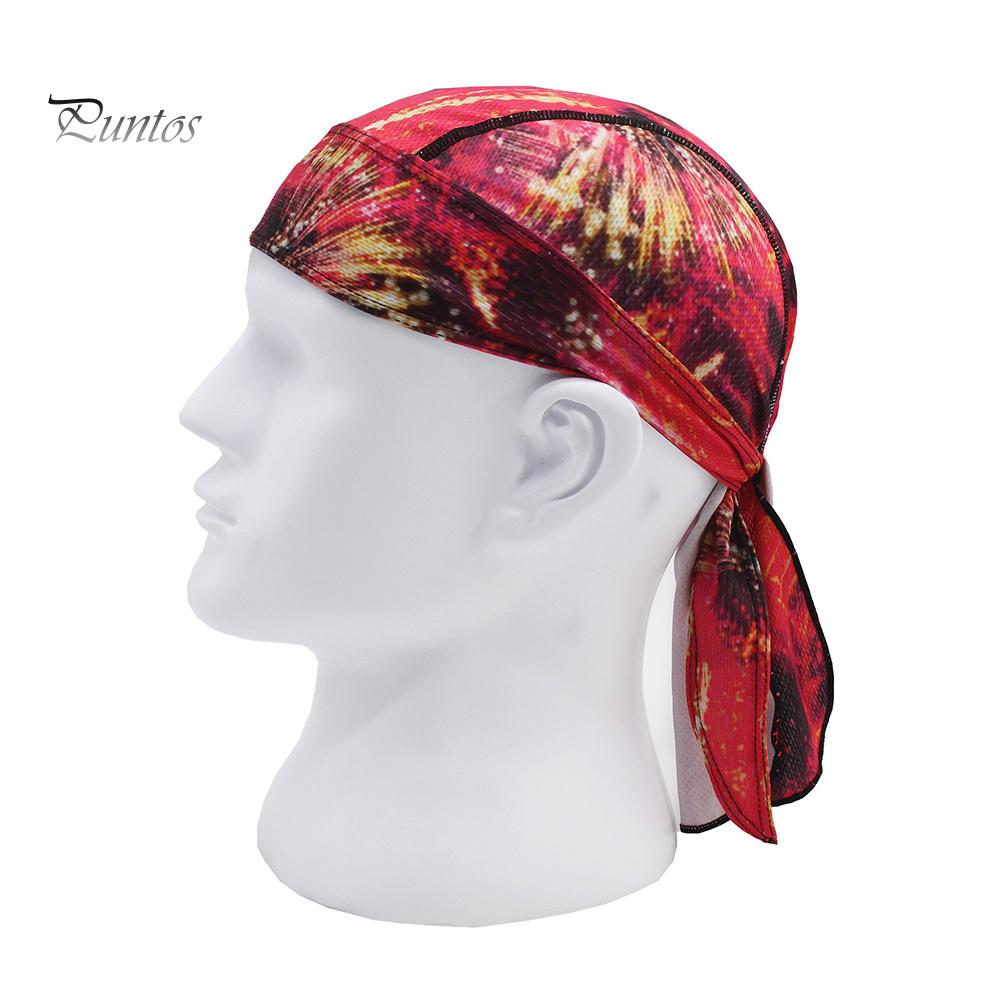 Headwear Outdoor Unisex Sport Cycling Cap Breathable Pirate Hat Bandana Headband