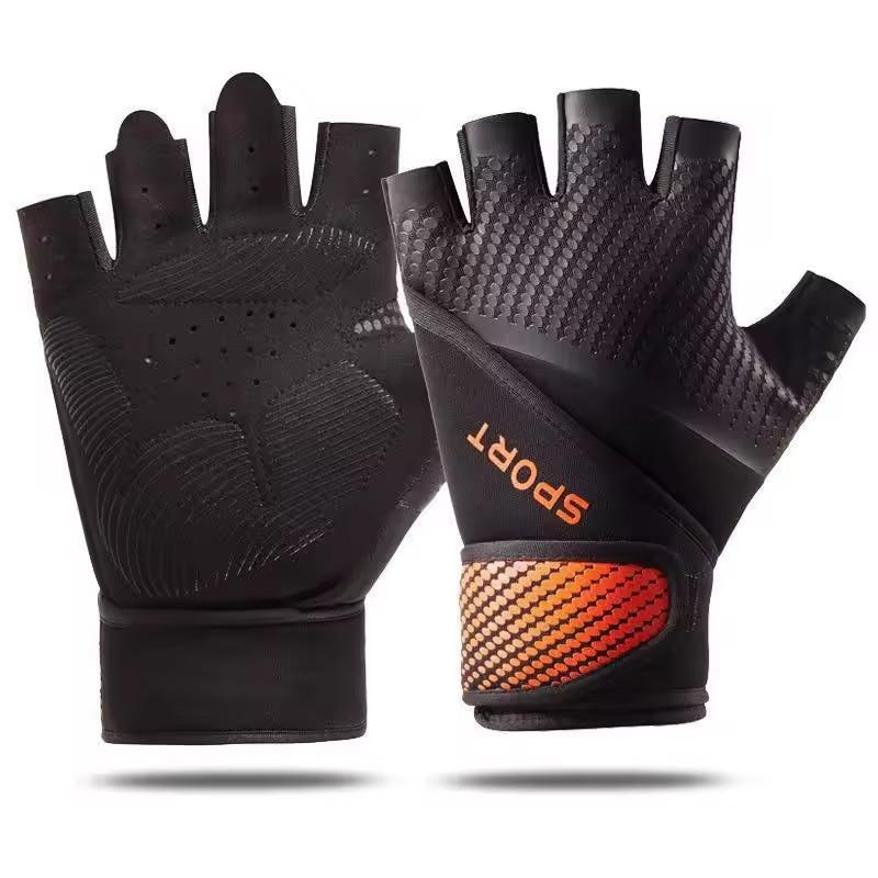 Xiaomi 1 Pair Workout Gloves for Weight Lifting with Wrist Wrap Full Palm Protection And Extra Grips for Fitness And Pull-up