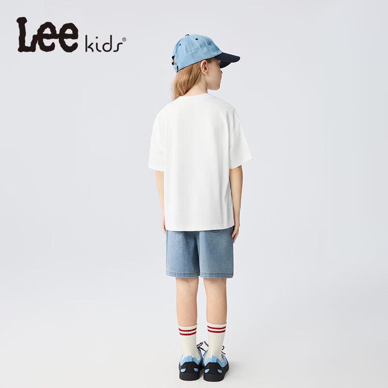 Lee Kids' Puppy Print Loose Short-Sleeve T-Shirt