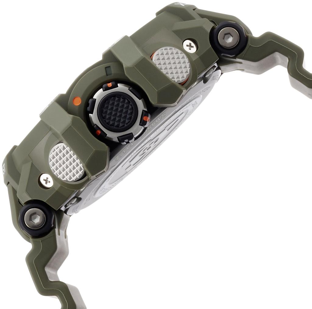 Casio Master в цвете OLIVE DRAB Часы Gravitymaster Solar с радиоуправлением, совместимые с 6 мировым временем G-Shock Sync, станции, GW-A1100KH-3AJF