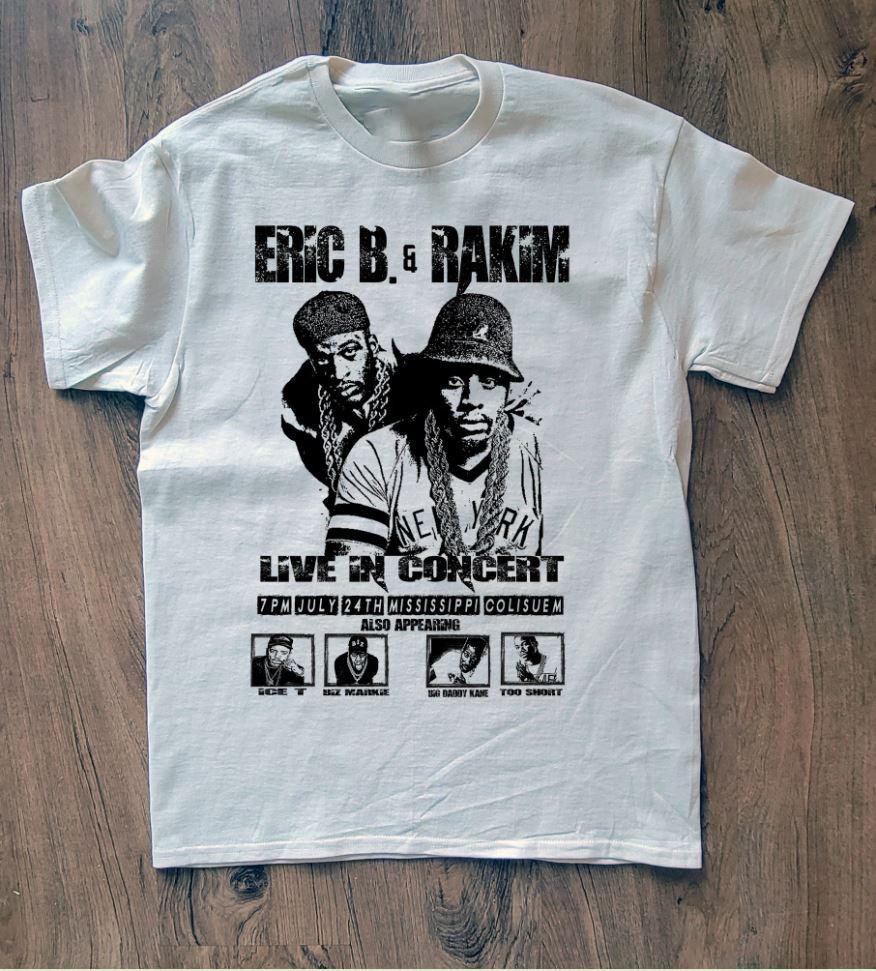 Eric B And Rakim Live In Concert Unisex T-Shirt All Size S To 5XL AL442